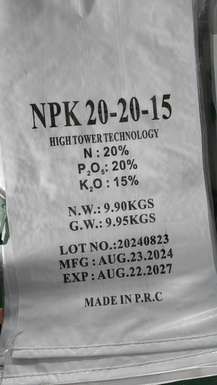 Phân bón NPK 20-20-15